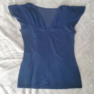 Express, Navy Blue Shirt, Size M.